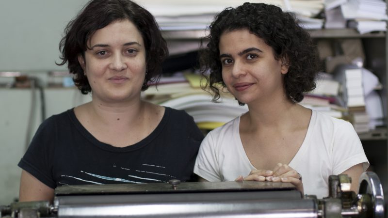 Raquel Pinheiro e Virgínia Pitzer